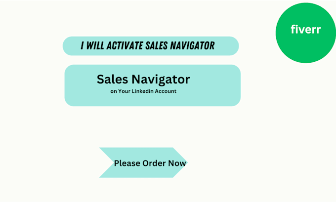 Gig Preview - Activat sales navigator for business lead