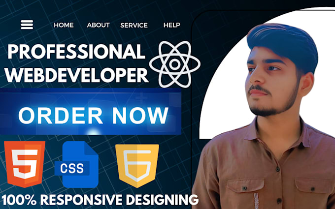 Gig Preview - Build professional business websites using HTML, CSS, javascript, and PHP