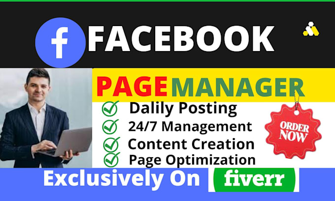 Gig Preview - Be expert facebook page management and content creation for your brand