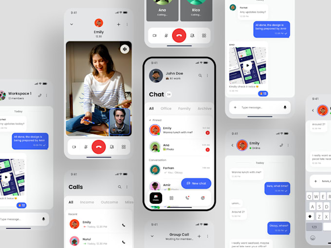 Bestseller - build chat app, booking app, video app, flutter social media app, dating app