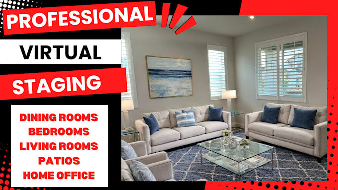 Gig Preview - Provide professional real estate interior photo editing virtual staging