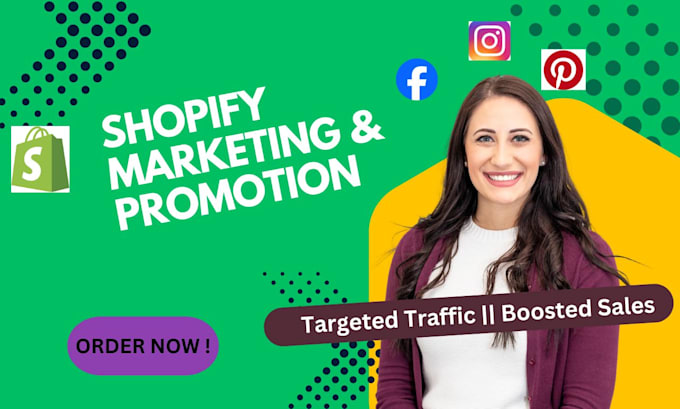 Gig Preview - Boost shopify sales with shopify marketing, shopify promotion, and sales funnel