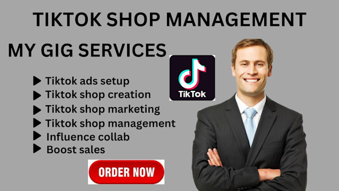 Gig Preview - Boost your sales with tiktok shop videos, ad setup, and influencer management