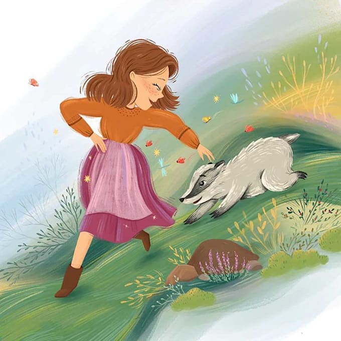 Gig Preview - Children book illustration and children book illustration