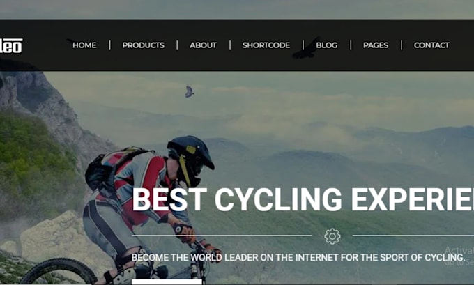 Bestseller - design bicycle website, bicycle store sport accessories shopify store ecommerce