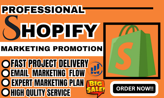 Bestseller - do shopify marketing promotion or ecommerce marketing to booste shopify sales