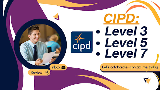 Gig Preview - Write cipd level 3, 5, 7 content and cover your HR needs