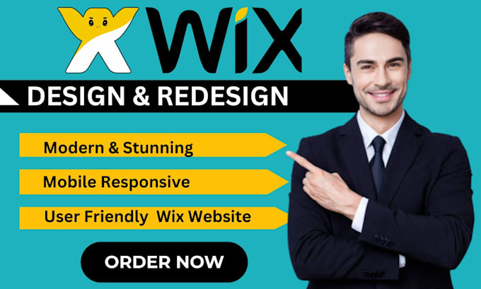 Gig Preview - Wix website design wix website redesign wix website design wix website redesign