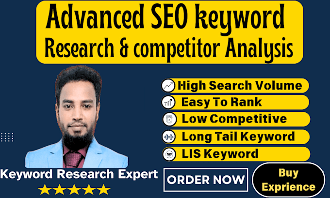 Bestseller - do advanced SEO keyword research and competitor analysis