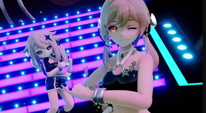 Gig Preview - Create an amazing mmd model, sfm, mmd motion, vseeface, nsfw, vrchat, vrm