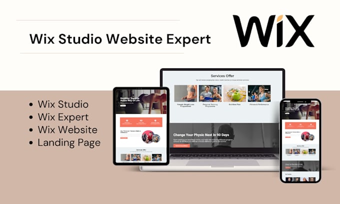 Gig Preview - Be your expert wix studio for wix online course membership or wix ecommerce