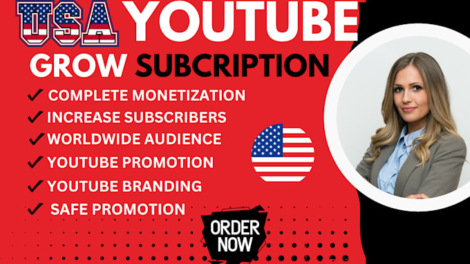 Gig Preview - Do usa youtube video promotion, grow subscription to increase subscribers views