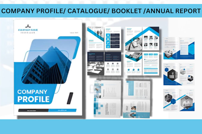 Bestseller - design company profile, catalog, booklet, proposal or annual report