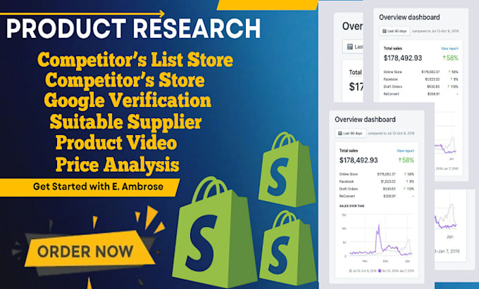 Gig Preview - Identify winning shopify products, create high converting product video and opt