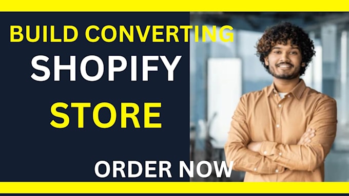 Gig Preview - Build shopify dropshipping store, redesign shopify store,design shopify website