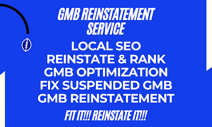 Gig Preview - Fix or reinstate your suspended google my business profile reinstate gmb profile