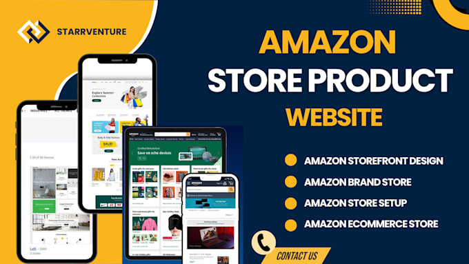 Gig Preview - Do amazon store product website brand approval, amazon storefront design setup