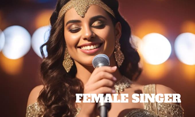 Gig Preview - Be your female vocalist pop rnb rock gopsel music  in hindi and english edm song