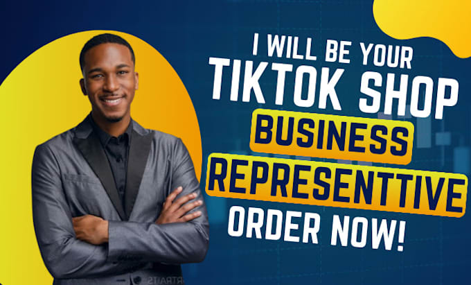 Gig Preview - Setup tik tok shop set up usa tik tok shop be your business representative