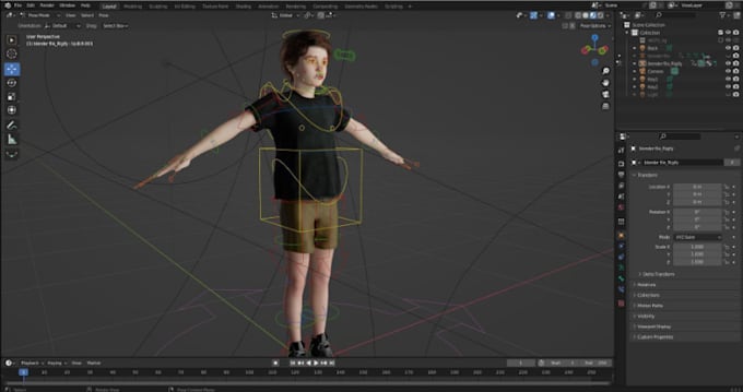 Gig Preview - Create a 3d character model, chibi character, miniature for 3d printing