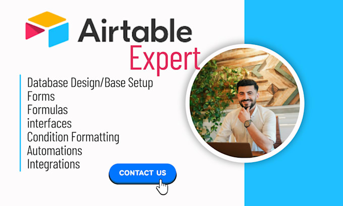 Gig Preview - Build or edit airtable database airtable automation airtable crm airtable