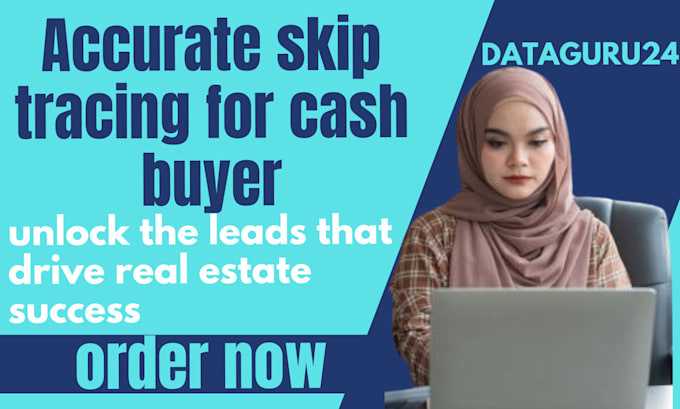 Gig Preview - Perform expert skip tracing and data entry for real estate cash buyers and llcs