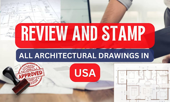 Bestseller - review your architectural and pe stamp for site plan and floor plan city permit