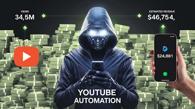 Bestseller - setup youtube automation channel business and create cash cow videos for you