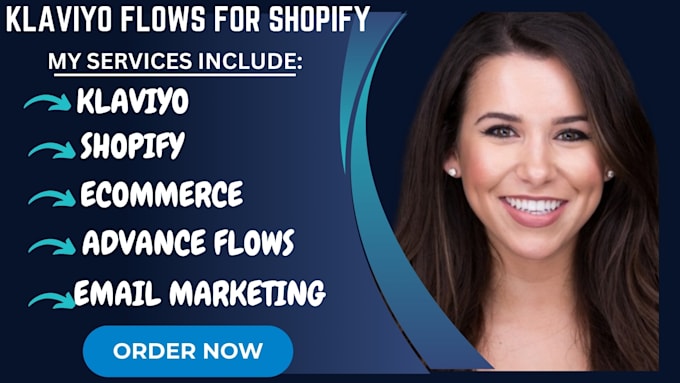 Gig Preview - Setup klaviyo email marketing flows for shopify