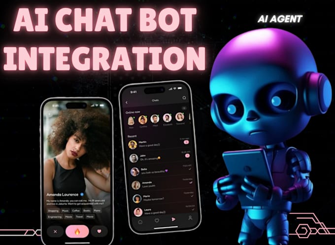 Gig Preview - Flutter dating app live streaming app creation with chatbot integrate ai chatgpt