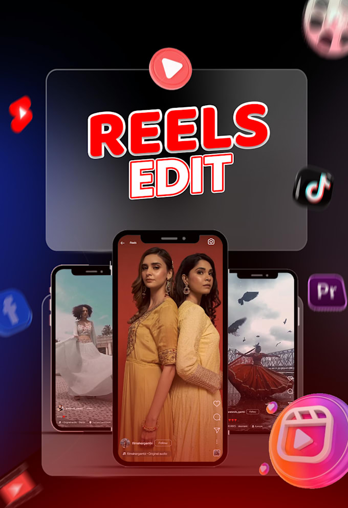 Bestseller - do reels, shorts, tiktok video editing with high quality