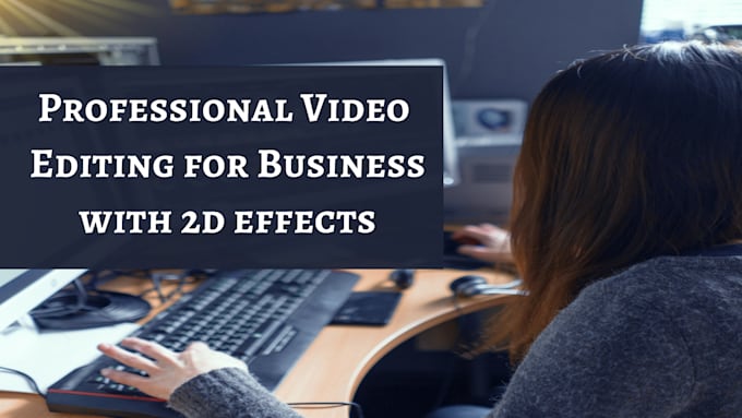 Gig Preview - Do professional video editing for your business with 2d animated characters