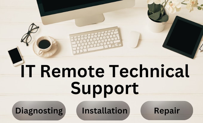 Gig Preview - Provide technical support and fix windows and network