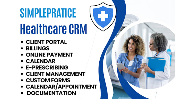 Gig Preview - Be simplepractice crm expert, va and support for healthcare professionals