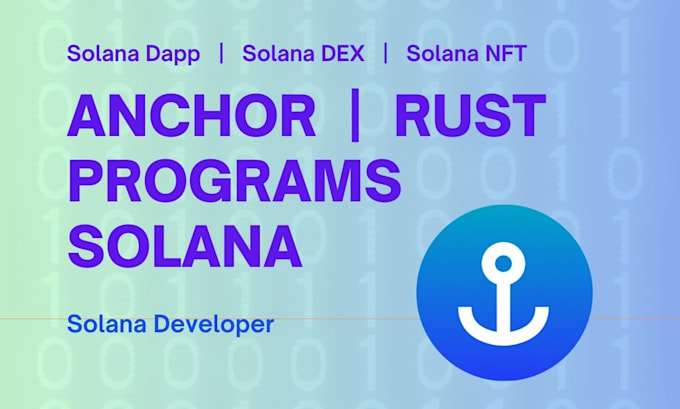 Bestseller - develop custom solana smart contracts on anchor and rust