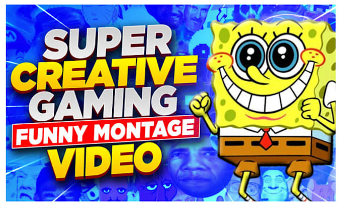 Bestseller - do funny gaming video editing or youtube video game editor