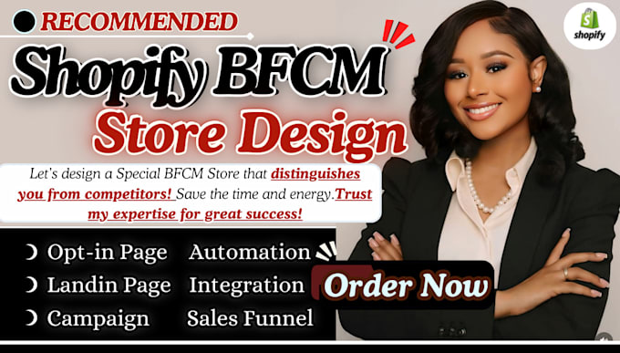 Gig Preview - Get your shopify store ready for bfcm and holiday success