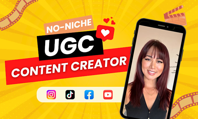 Gig Preview - Create user generated content ugc for tiktok instagram and facebook