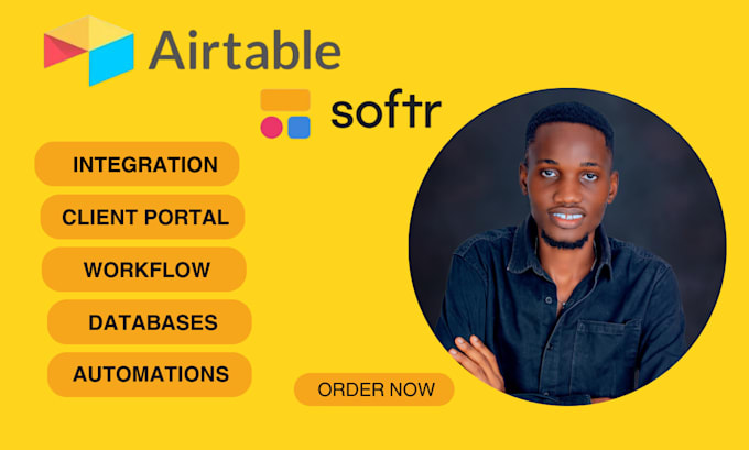 Gig Preview - Build airtable database airtable automation airtable integrations softr expert