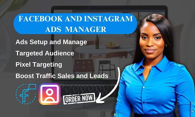 Gig Preview - Set up manage your facebook ads and instagram ads management for leads and sales