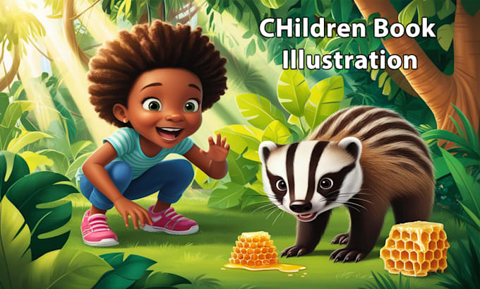 Bestseller - design 3d childrens book illustration and children story book with cover