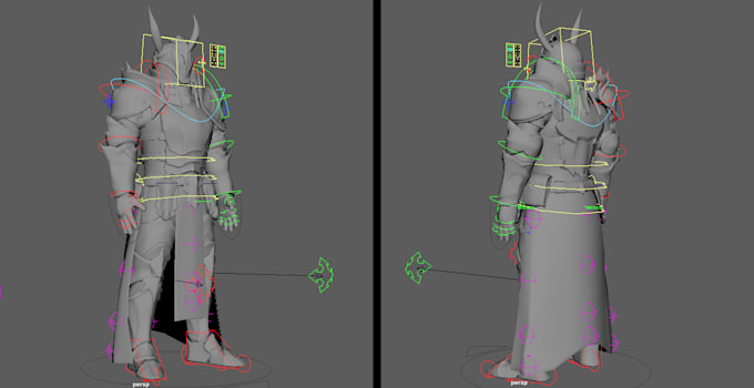 Gig Preview - Rigg your 3d character professionally in maya