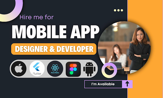 Gig Preview - Do mobile app development ios app developer android flutter mobile app developer