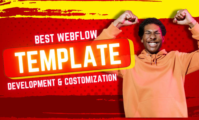 Gig Preview - Customize webflow template, edit, and optimize your webflow template