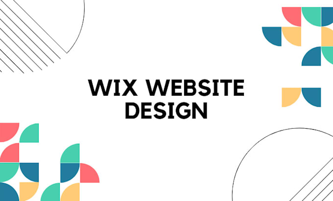 Gig Preview - Wix website design wix website redesign wix design wix redesign wix