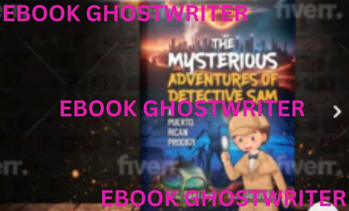 Gig Preview - Be your ghostwriter for non fiction books ,fiction and ebooks