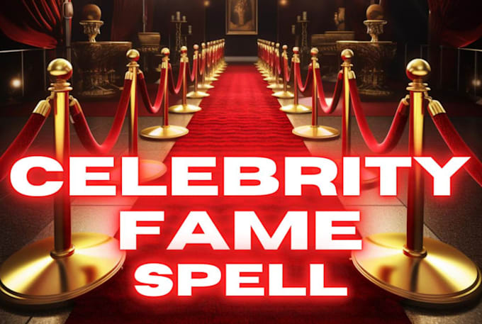 Gig Preview - Cast powerful fame spell, success spell, popularity spell, famous spell