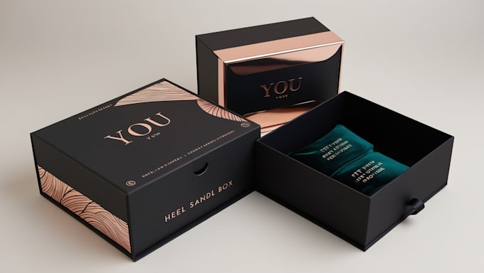 Gig Preview - Design premium shoe, sneaker and sandal boxes packaging for men, women and kids