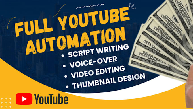 Gig Preview - Create best automated cash cow youtube channel, top 10 faceless video