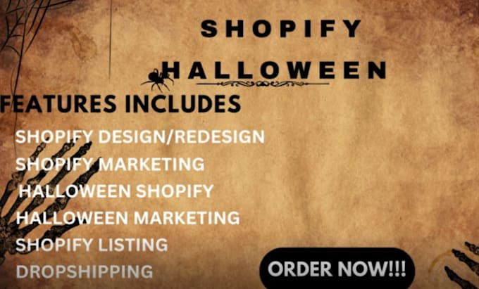 Gig Preview - Promote your shopify store for black friday, christmas, and halloween